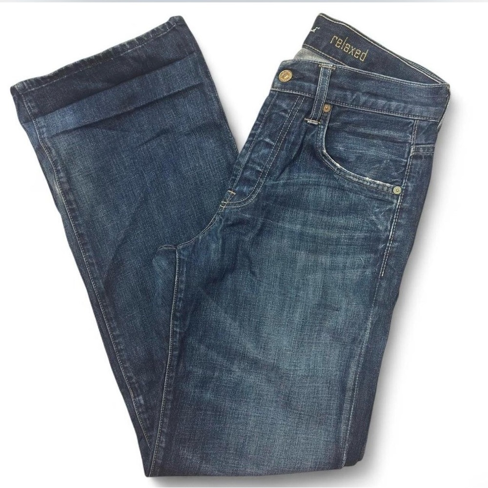 VTG Y2K Men’s 7 For All Mankind Relaxed Fit Jeans Size W30 x L32 - Picture 2 of 8